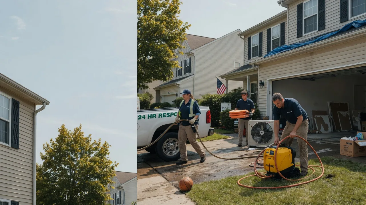 Emergency Water Damage Restoration in Mentcle, PA near me